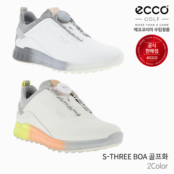 에코 ECCO 102913 S-THREE BOA 여성 골프화 2021년
